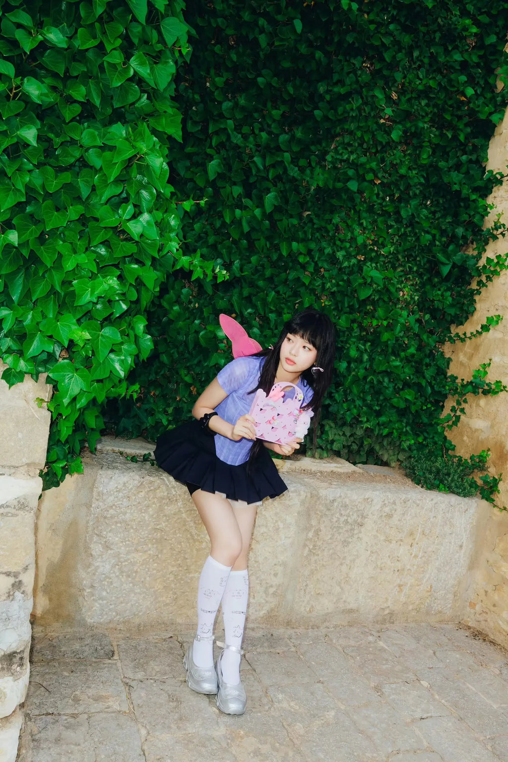 Korean Girls Group Poster  Super Fire New Jeans Canvas Print Art for Home Room Wall Decor