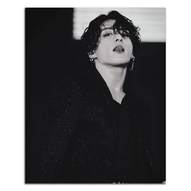 Kpop  Korean Boys Idol Music Group Star Poster and Prints Vintage Pictures Canvas Painting Nordic Style Wall Art Room Home Decor