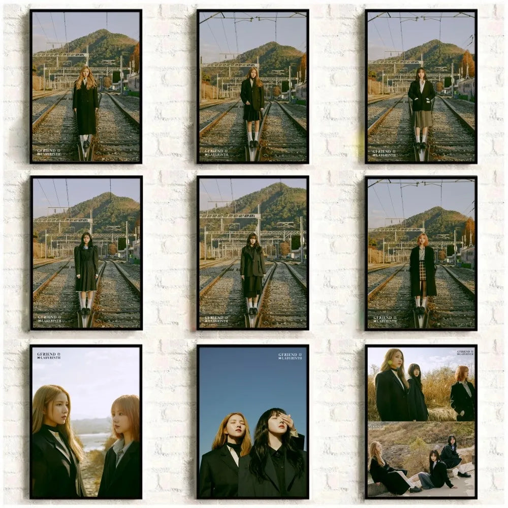 GFRIEND Labyrinth Teaser Photos Poster Bedroom Living Room Wall Art Picture Home Decor Gifts