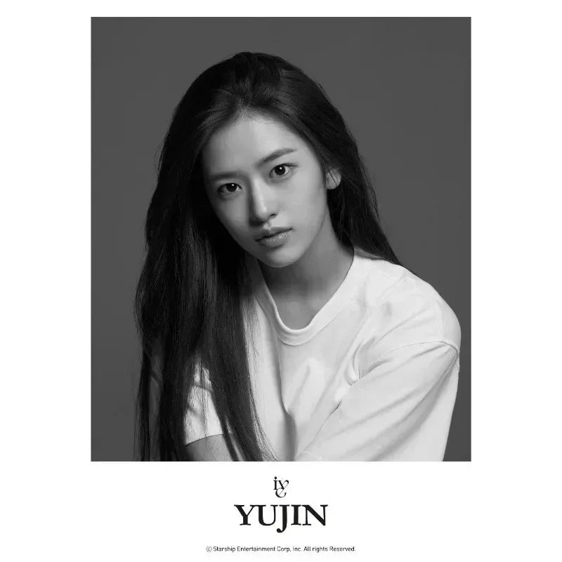 Kpop IVE Poster Wall Art Studio Album I’ve IVE Korean Fashion Cute Group Idol Picture Canvas Painting Room Home Decor Fans Gift