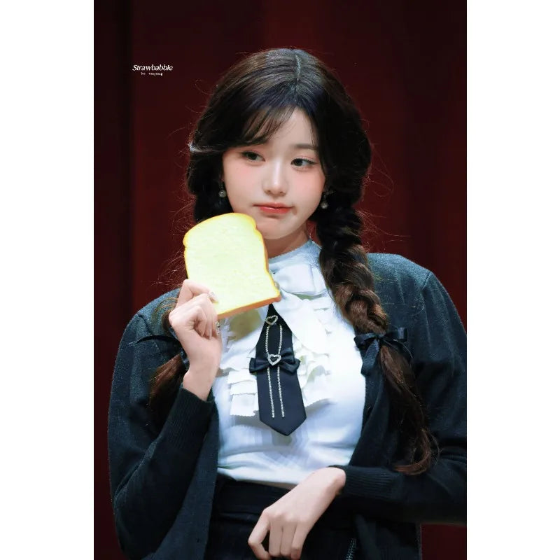 Korean Ive Group Jang Won Young Poster Singer Star Beautiful Girl Idol Canvas Painting Wall Art Living Room Home Decor Fans Gift