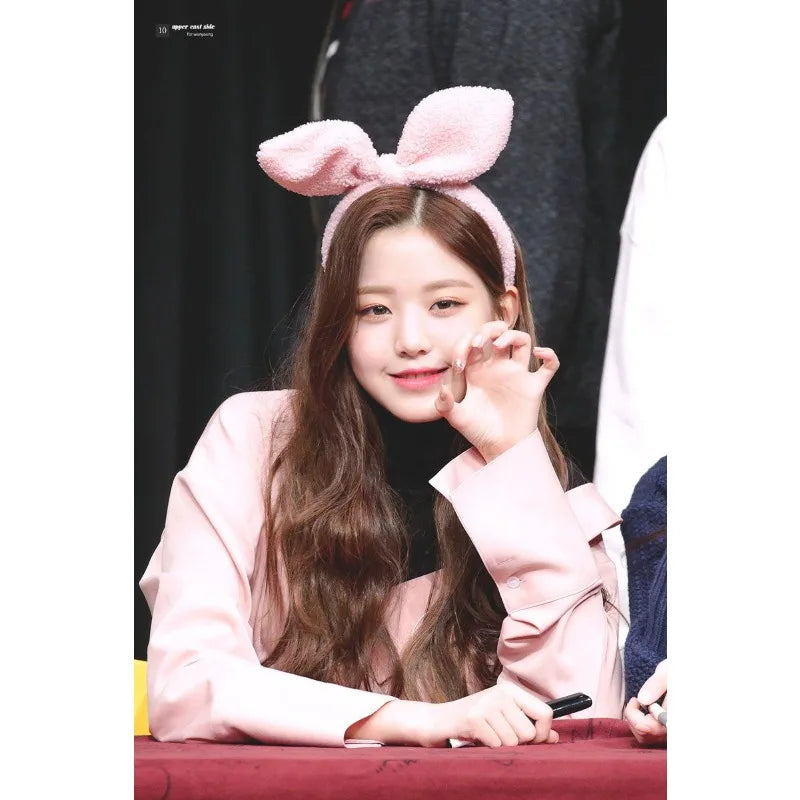 Korean Ive Group Jang Won Young Poster Singer Star Beautiful Girl Idol Canvas Painting Wall Art Living Room Home Decor Fans Gift