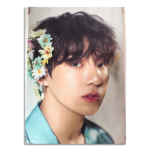 Kpop  Korean Boys Idol Music Group Star Poster and Prints Vintage Pictures Canvas Painting Nordic Style Wall Art Room Home Decor