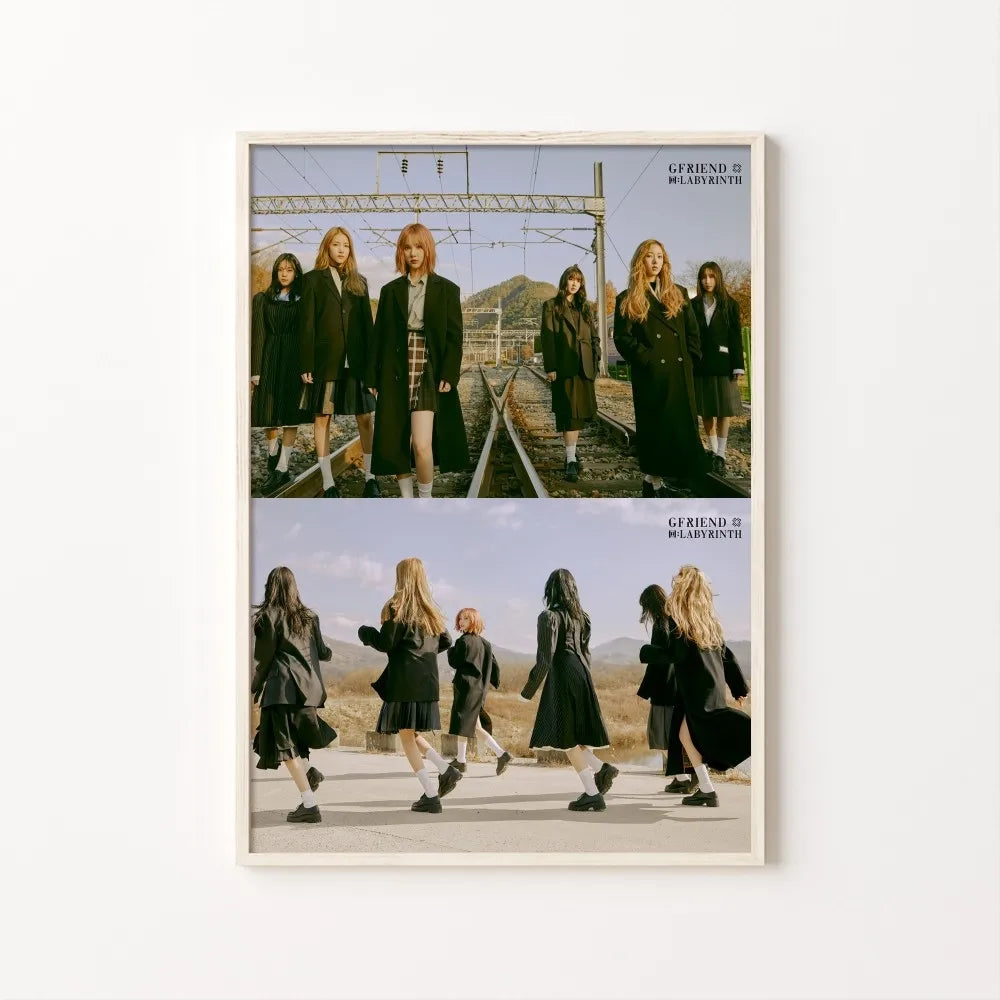 GFRIEND Labyrinth Teaser Photos Poster Bedroom Living Room Wall Art Picture Home Decor Gifts