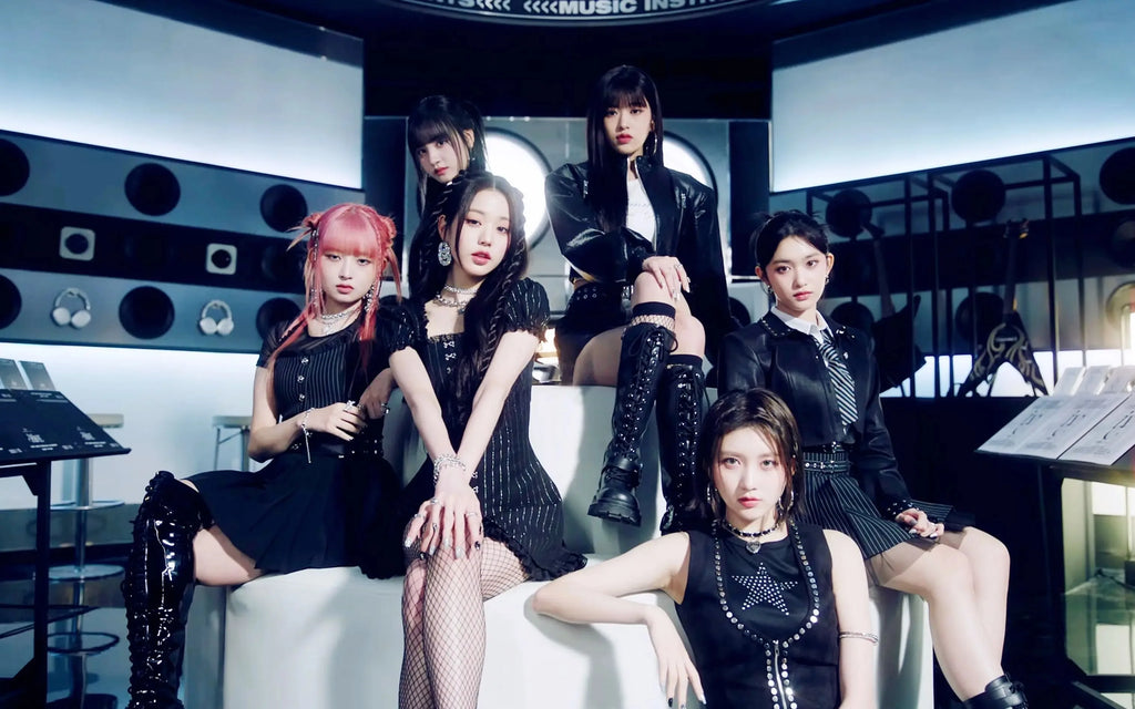 Kpop IVE Poster Wall Art Studio Album I’ve IVE Korean Fashion Cute Group Idol Picture Canvas Painting Room Home Decor Fans Gift