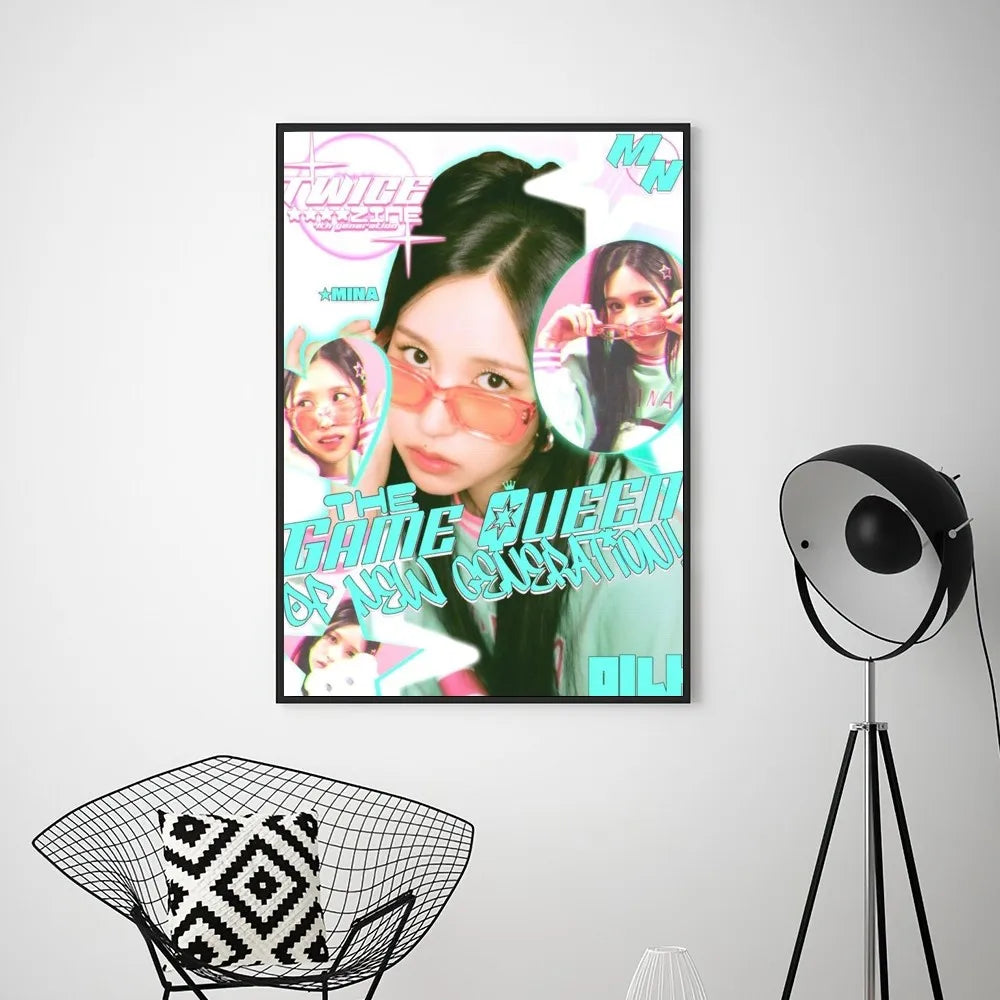 TWICE - Minimalist Wall Poster