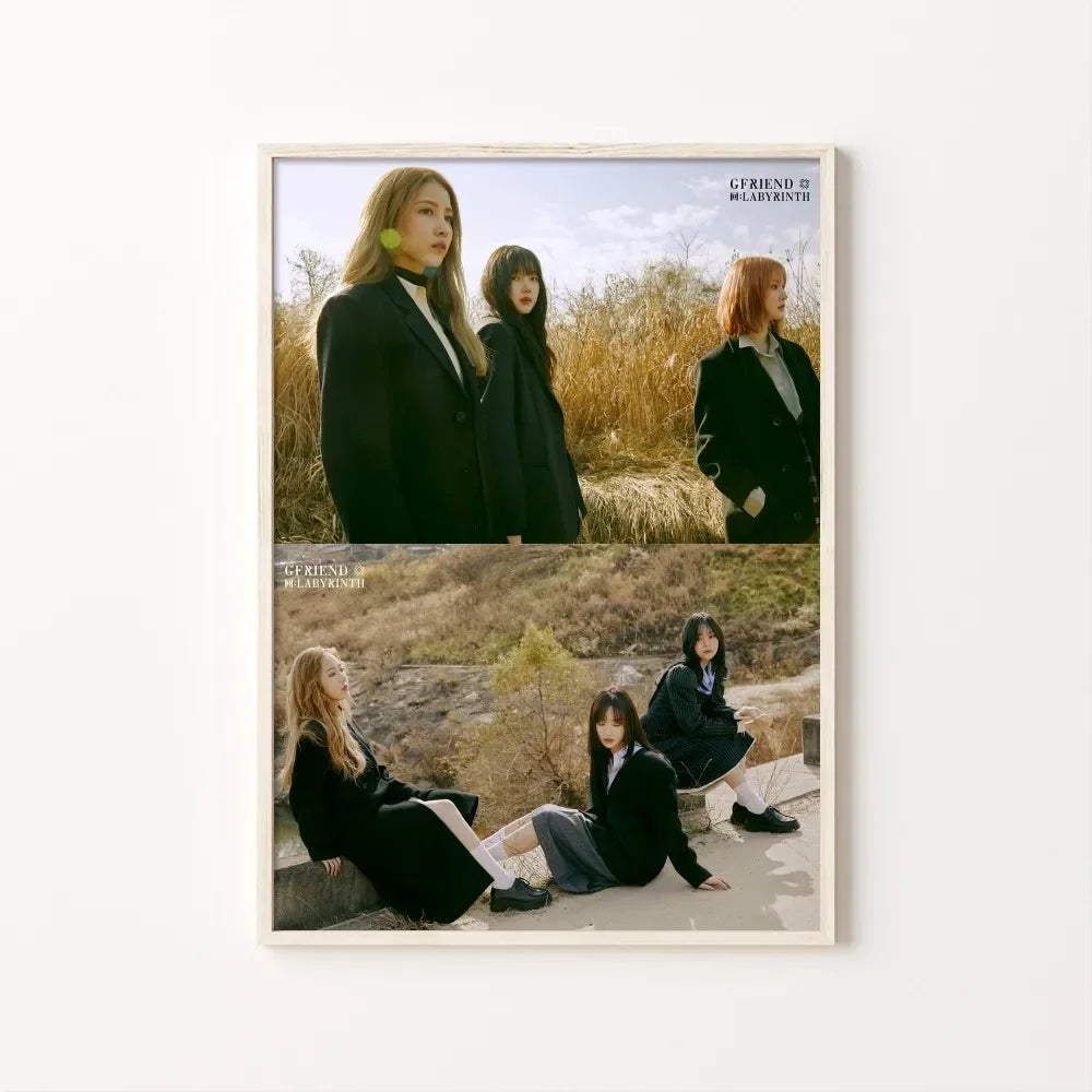 GFRIEND Labyrinth Teaser Photos Poster Bedroom Living Room Wall Art Picture Home Decor Gifts
