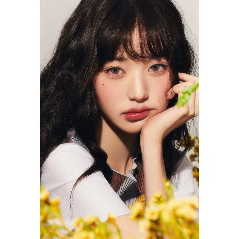 Korean Ive Group Jang Won Young Poster Singer Star Beautiful Girl Idol Canvas Painting Wall Art Living Room Home Decor Fans Gift