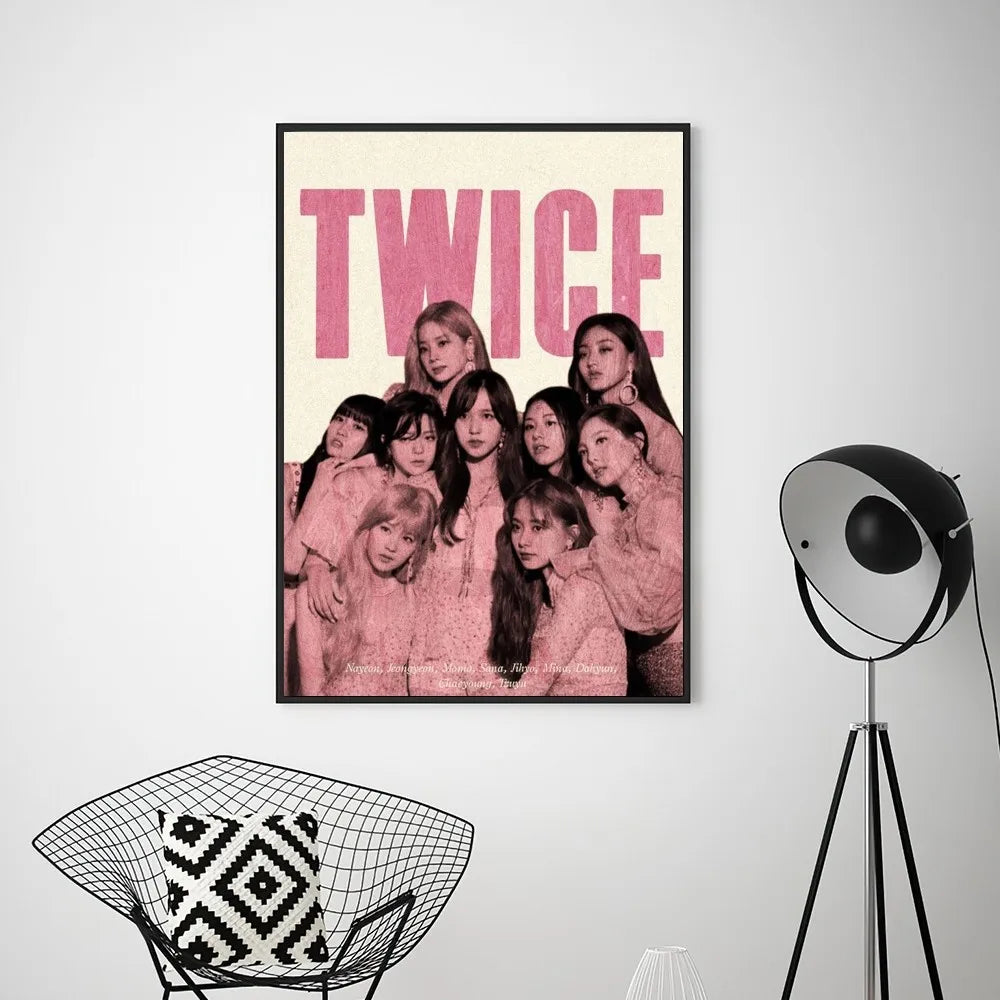 TWICE - Minimalist Wall Poster