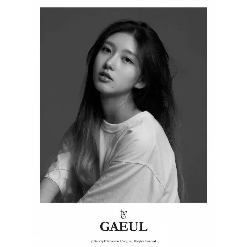 Kpop IVE Poster Wall Art Studio Album I’ve IVE Korean Fashion Cute Group Idol Picture Canvas Painting Room Home Decor Fans Gift