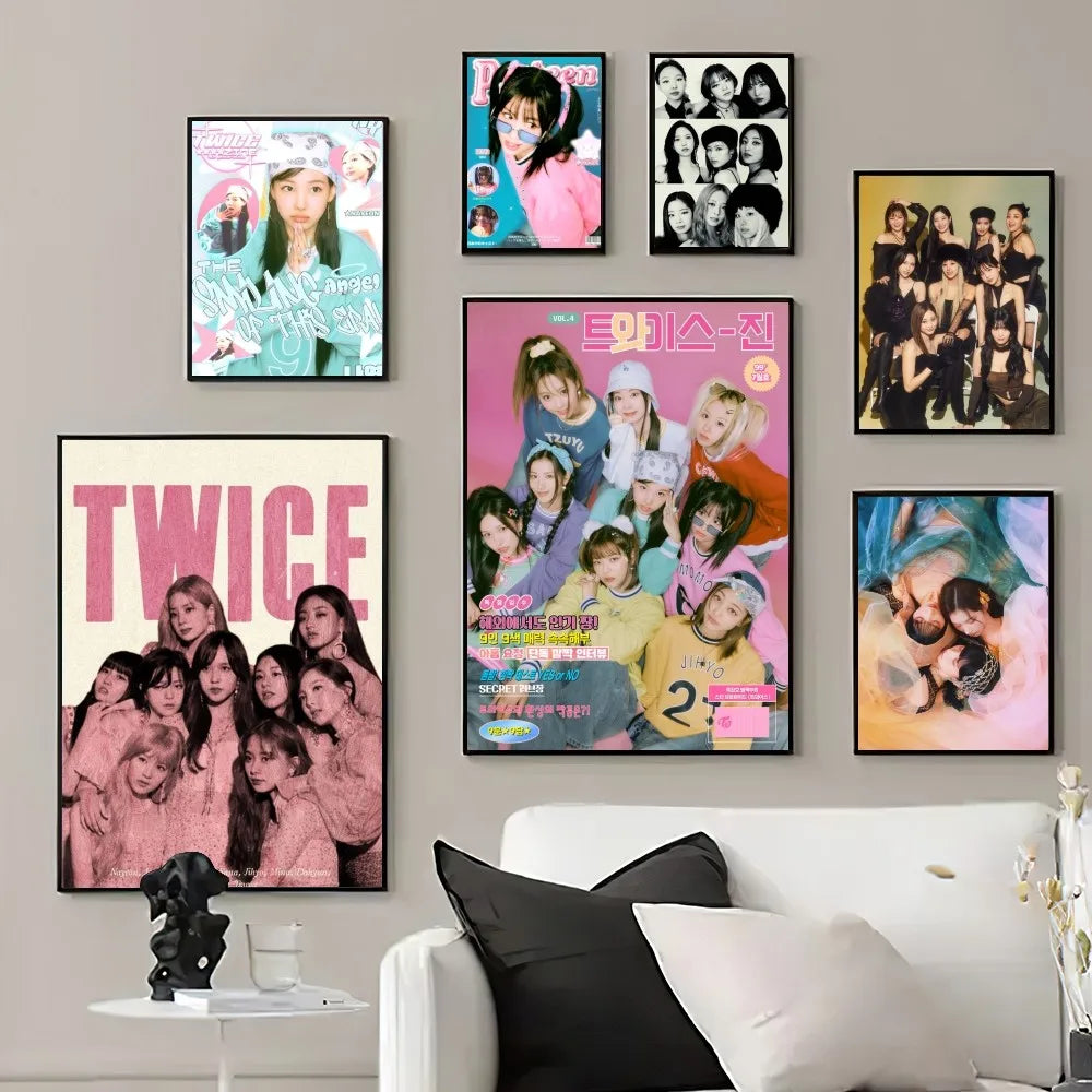 TWICE - Minimalist Wall Poster