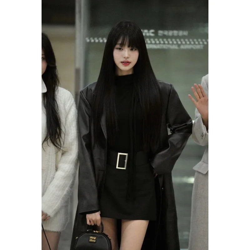 Korean Ive Group Jang Won Young Poster Singer Star Beautiful Girl Idol Canvas Painting Wall Art Living Room Home Decor Fans Gift