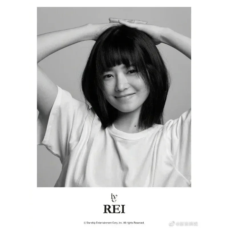 Kpop IVE Poster Wall Art Studio Album I’ve IVE Korean Fashion Cute Group Idol Picture Canvas Painting Room Home Decor Fans Gift