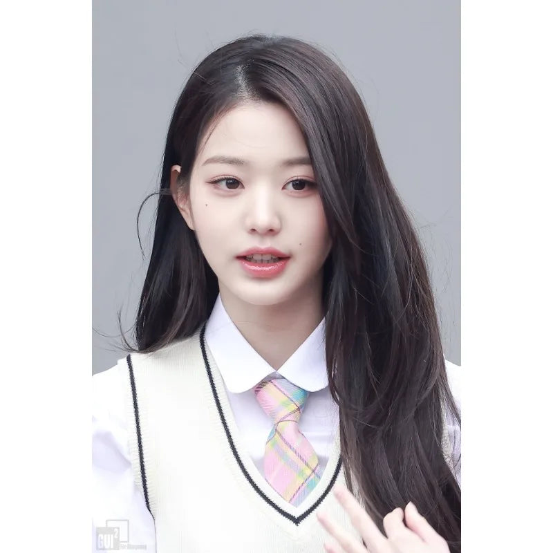 Korean Ive Group Jang Won Young Poster Singer Star Beautiful Girl Idol Canvas Painting Wall Art Living Room Home Decor Fans Gift