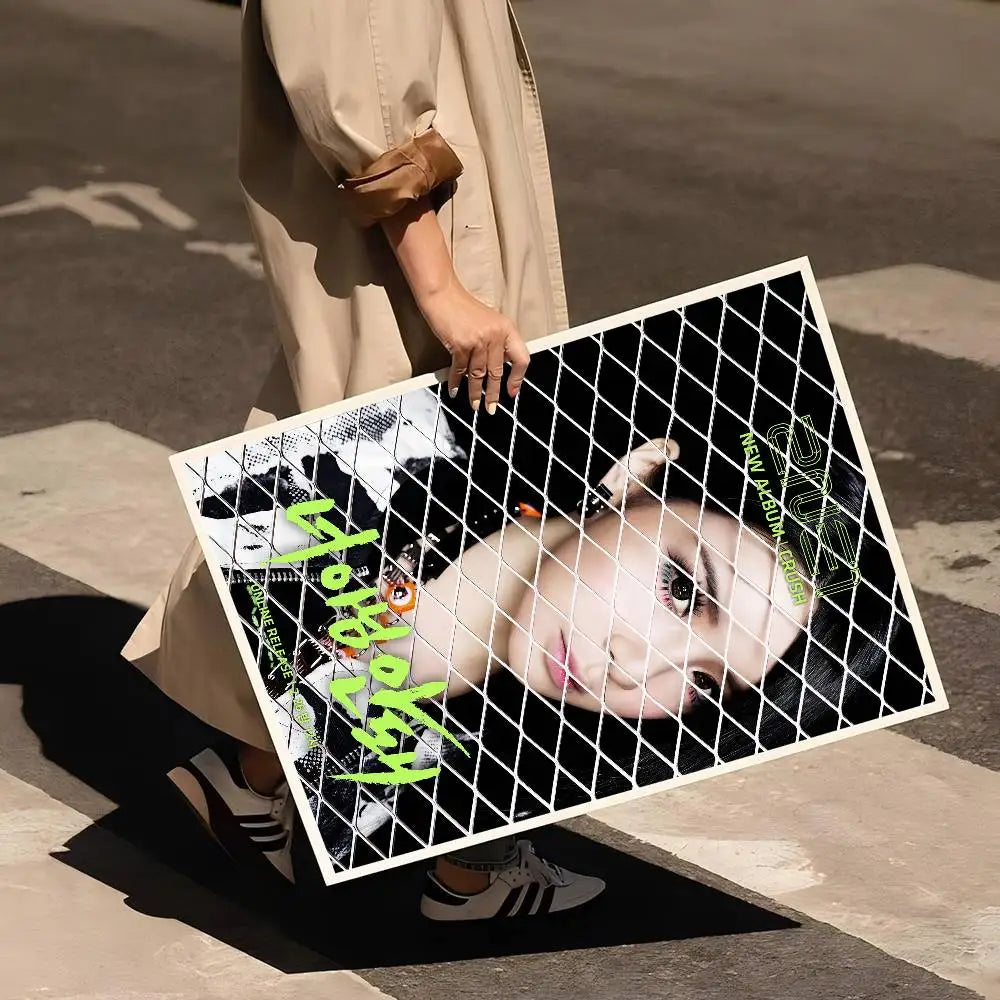 Kpop 2-2NE1 Whitepaper Poster Waterproof Paper Sticker Coffee House Bar Aesthetic Art Wall Painting