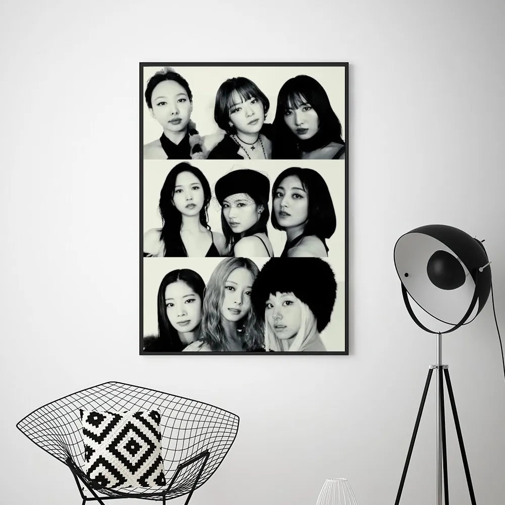 TWICE - Minimalist Wall Poster